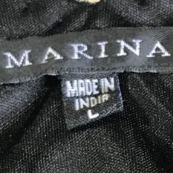 MARINA Women's Blouse Sz L - Picture 8 of 8